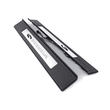 Steeda Illuminated Door Sill Plates (15-17 Mustang) 067 1511 7030 01