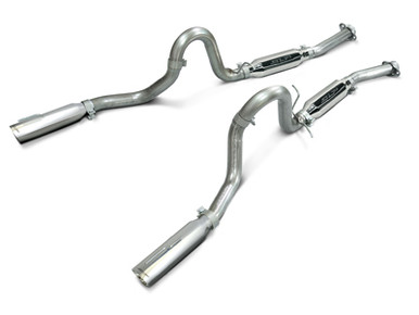 BORST（ボースト）SJ-4ラウンドテール5.9 SLP Loudmouth Exhaust (86-93 Mustang GT) M31016 - beefcakeracing.com