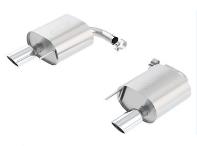 Borla 2.5″ S-Type Axle Back Exhaust (2015-2017 Mustang 5.0L GT / 2024 Mustang 5.0L GT) 11887