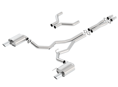 Borla 3″ ATAK CatBack Exhaust (2015-2017 Mustang GT / 2024 Mustang GT) 140630