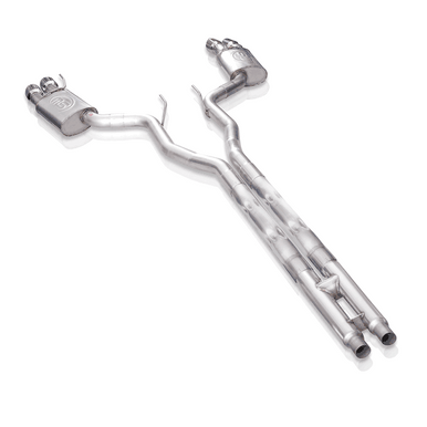 Stainless Works Legend Catback Exhaust & H-Pipe Factory Connect (2018-2023 Mustang GT NO Active Valves) M18CBHFCL