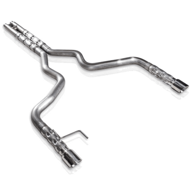Stainless Works Exhaust Retro Chambered Factory Connect H-Pipe (2015-2017 Mustang GT / 2024 Mustang GT) M15CB-LMF