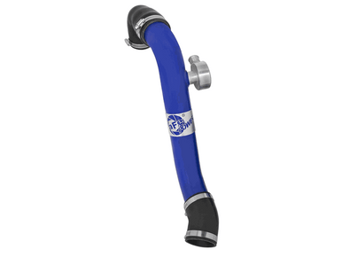 AFE Intercooler Tube 2.5″ Hot Side Blue (15-17 Mustang Ecoboost) 46-20258-L