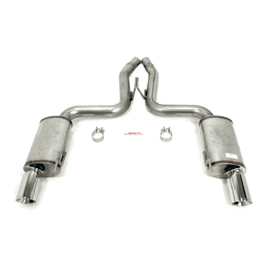 JBA Performance 2.5″ to 3″ Axle Back Exhaust w/4″ Tips (2015-2017 Mustang GT / 2024 Mustang GT) 40-2686