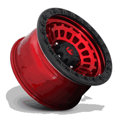 Fuel Off-Road 17x9 Zephyr Wheel 5x127 BP 1 ET Candy Red w/Matte