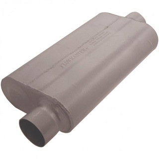 Flowmaster Aluminized 50 Series Delta Muffler 3" Offset In/3" Center ...