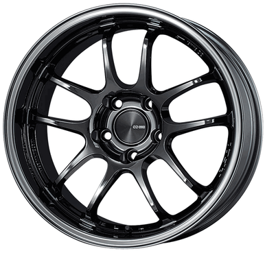 Enkei 18x9 PF01EVO Wheel F-Face 5x114.3 BC 45 ET SBK Finish 489