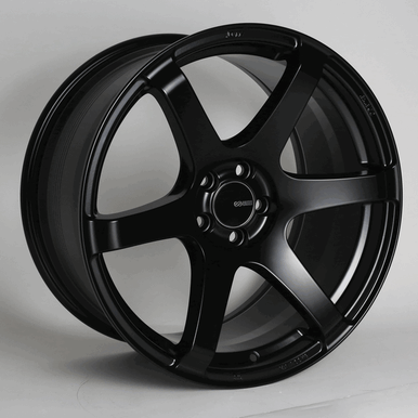 Enkei 18x8.5 T6S Wheel 5x114.3 BC 25 ET Matte Black 485-885-6525BK