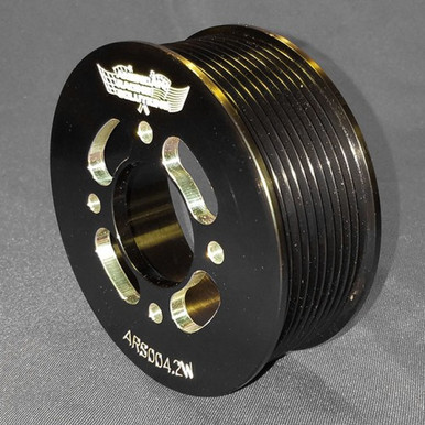 ARS Billet Water Pump Pulley 4.2 x 10 Rib 4 Bolt (2011+ Mustang GT) ARS4.2W4