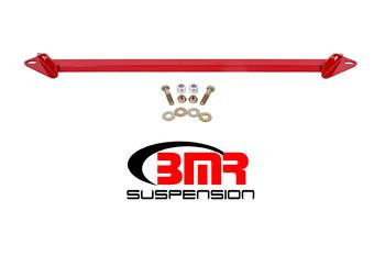 BMR Front Subframe Chassis Brace Red (2015-2023 Mustang / 2024 Mustang) CB007R