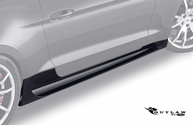 Classic Design Concepts Outlaw Side Rockers (2015-2023 Mustang) 1511-7011-01