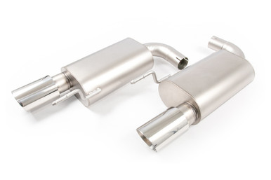 LTH 2.75″ Axle Back Exhaust Polished Tips (2015-2023 Mustang GT / 2024 Mustang GT) FDAB00004P