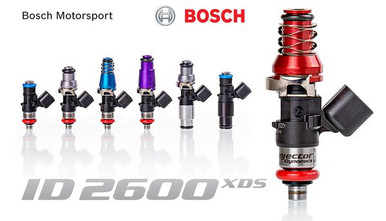 Injector Dynamics ID2600-XDS Grey & Silver Adapter Set of 8 (2011-2023 Mustang GT/GT350/F-150) 2600.60.14.14B.8