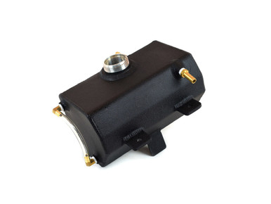 Canton Black Aluminum Expansion Tank Stock Neck (2015-2023 Mustang) 80-247SBLK