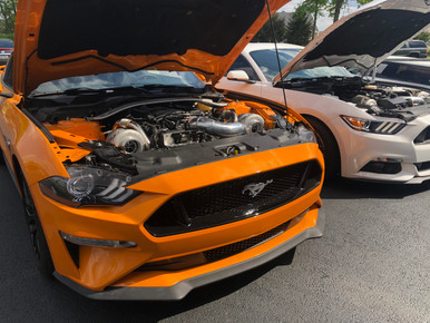 On 3 Performance Top Mount Twin Turbo System (2018-2023 Mustang GT 5.0L) 18S550TT
