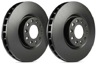 SP Performance Premium 352mm Dia. Vented Rotor w/Black Zinc Plating (2015-2023 Mustang GT/Ecoboost Preferred Pack) – P54-1114-BP