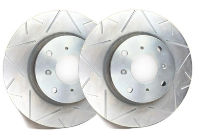 SP Performance Peak Series 320mm Dia. Vented Rotor w/Silver Zinc Plating (2015-2023 Mustang Ecoboost Non Perf Pack) – V54-1112-P