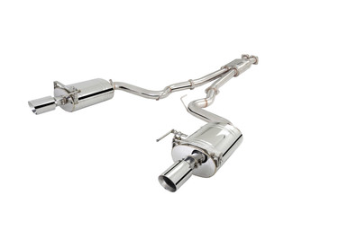XForce Twin 3″ Cat-Back Exhaust System w/Oval Mufflers (15-17 Mustang GT Coupe) ES-FM15-02-CBS