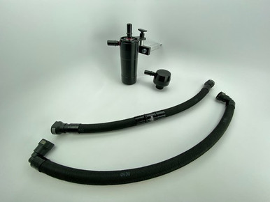 UPR Products Single Valve Catch Can w/Clean Side Separator Plug N Play (2020-2022 Shelby GT500) 5030-262-1-CSS