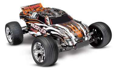 Traxxas Rustler 1/10 Scale Electric Stadium Truck Orange 37054-1