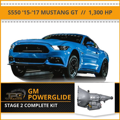 JPC Racing Powerglide Swap Package Stage 2 (2015-2017 Mustang S550) S550PGPS2