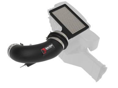 aFe Super Stock Induction System w/Pro Dry S Filter (2015-2017 Mustang GT) 55-10004D