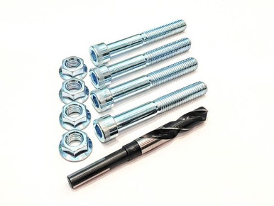 KellTrac Big Bertha Diff Bolt Kit Stock Bushings (2015-2023 S550 Mustang / 2024 Mustang S650) KTI-HWK15RD