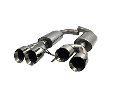MRT Sport Touring Axle-Back Polished Quad Tips (2018-2023 Mustang) 91U920