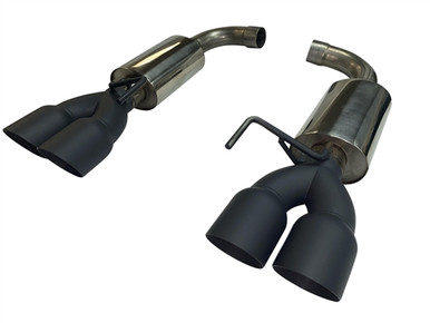 MRT Sport Touring Axle-Back Blackout Quad Tips (2018-2023 Mustang) 91U920