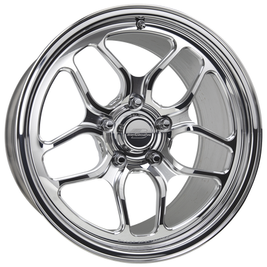 Billet Specialties 17x10 Polished Win Lite Non Beadlock 5x4.75 BP