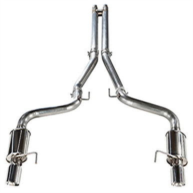 MRT Sport Touring Cat-Back w/H-Pipe Polished Tips (2015-2017 Mustang GT / 2024 Mustang GT) 93U911
