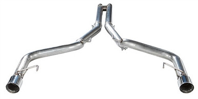 MRT Extreme Cat-Back w/H-Pipe Polished Tips (2015-2017 Mustang GT / 2024 Mustang GT) 93U912