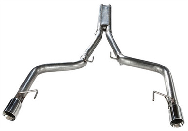 MRT Extreme DMS CatBack Black Tips (2015-2017 Mustang GT / 2024 Mustang GT) 93U914