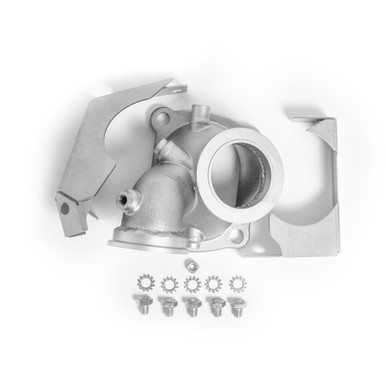 cp-e Mani Cast 304 Stainless Steel Exhaust Manifold w/Precision Turbo Flange (2015-2017 Mustang Ecoboost) FDTM00004T