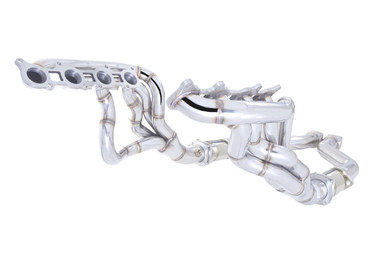 XForce Stainless Steel 1″7/8 Headers w/ High Flow Metallic Cats (2015-2023 Mustang GT) HS-FM15-KITB