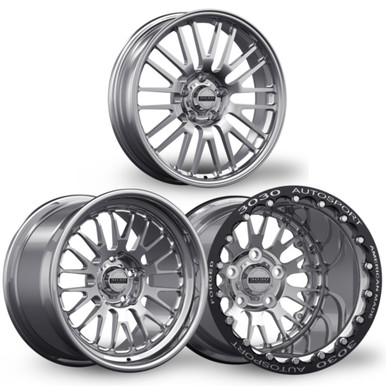 3030 Autosport Legend 18×5 & 17×10 Drag Pack (2015-2023 Mustang / 2024 Mustang)