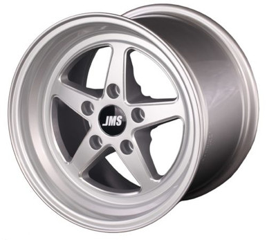 JMS 17 x 10 Avenger Rear Wheel Silver (2005-2023 Mustang GT/V6/Eco & 2007-2014 GT500 / 2024 Mustang) A1710721FS