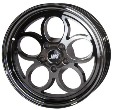 JMS 17 x 10 Savage Rear Wheel Black Chrome (2005-2023 Mustang GT/V6/Eco & 2007-2014 GT500 / 2024 Mustang) S1710721FX