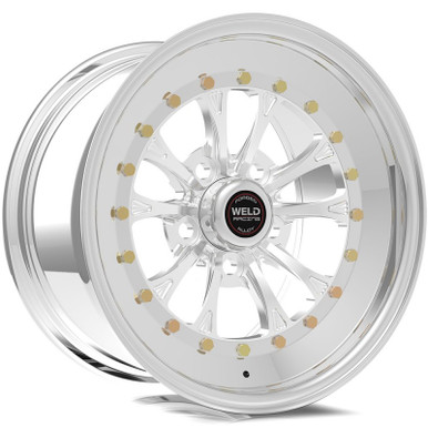 Weld 15x8 RT Vitesse Wheel 5x4.75 BP 5.5 BS Polished 794P58280