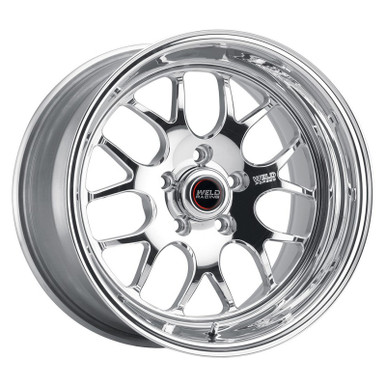 Weld 18×9 S77 Polished Front / Rear Wheel (2005-2023 Mustang GT Base / 2024 Mustang) 77MP8090A67A