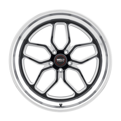 Weld 18x12 Laguna Drag Wheel 5x120.7 ET 56 BS 8.75 Gloss Black
