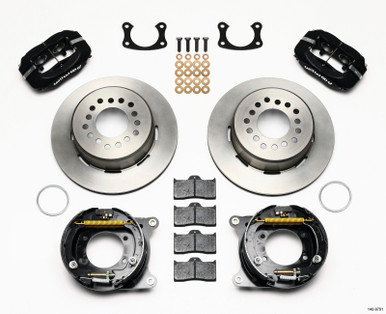 Wilwood Engineering P/S Rear Brake Kit New Big Ford Drilled 2.5