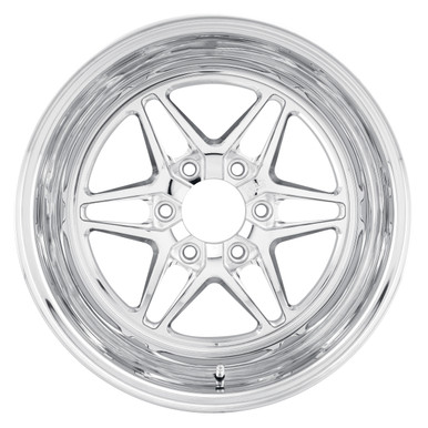 Weld S81 HD 17x10 Rear Wheels Polished Center (2004-2023 Ford F