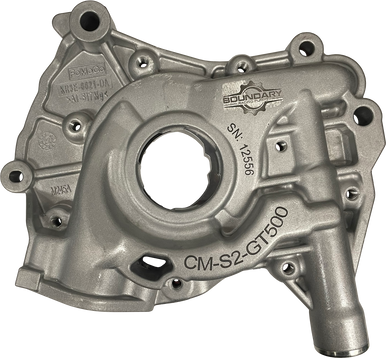 Boundary Oil Pump Assembly w/ Billet Gear Vane Ported MartenWear Treated Billet Steel Back Plate (2020-2023 Shelby GT500) CM-S2-GT500