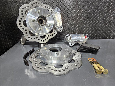 Aerospace Components Direct Bolt on Rear Pro-Lite Drag Race Brake Kit (2024 Mustang) AC-650P