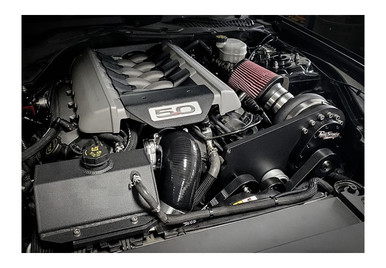 TorqStorm Single Supercharger Kit Black (2015-2023 Mustang GT) ARP-K-FD-S550-B