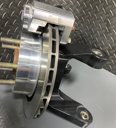 Aerospace Components Pro Street Rear Brake Kit for AED Knuckles (2015-2023 Mustang) AC-551VR-AED