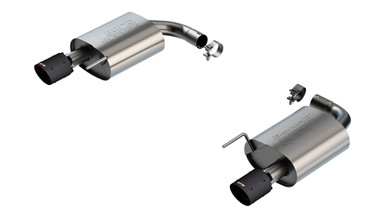 Borla 2024 Ford Mustang GT 5.0L V8 w/o Active Exhaust S-Type Axle-Back Exhaust System – Carbon Fiber – 11983CFBA