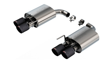 Borla 2024 Ford Mustang GT 5.0L V8 w/ Active Exhaust S-Type Axle-Back Exhaust System – Carbon Fiber – 11985CFBA