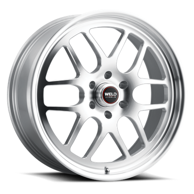 Weld 22x12 Solana 6x139.7 ET-57 BS 4.25 Gloss Silver Machined